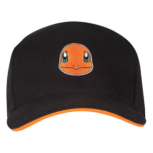 Pokemon Curved Bill Cap Charmander Badge