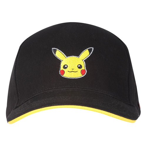Pokemon Curved Bill Cap Pikachu Badge