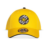 Pokemon Curved Bill Cap Pokeball yellow