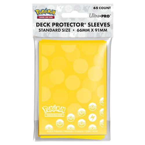 Pokemon Energy Deck Protector Sleeves - Lightning Type (65ct)