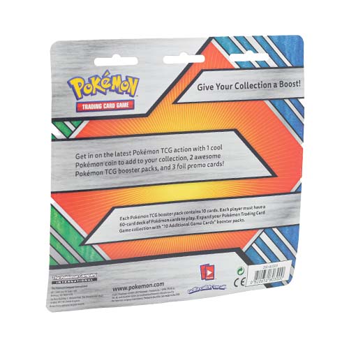 Pokemon Enhanced Blister 2-Pack Booster (One Supplied Coin Designs May Vary)