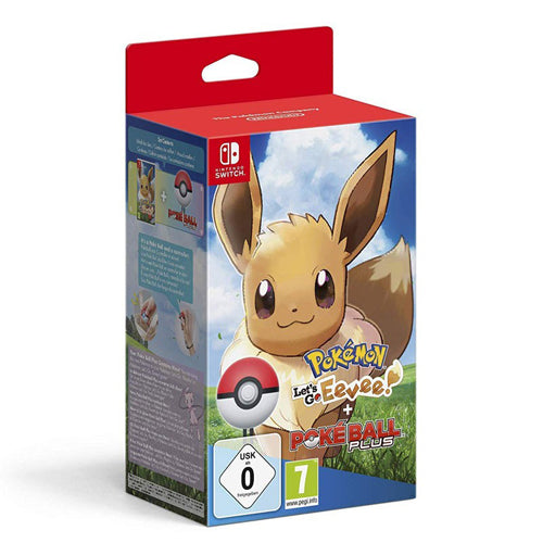 Pokemon: Let's Go! Eevee! + Poke Ball Plus - Nintendo Switch
