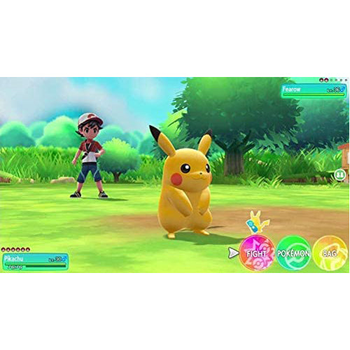 Pokemon: Let's Go! Pikachu! + Poke Ball Plus - Nintendo Switch - Gameplay Shot 1