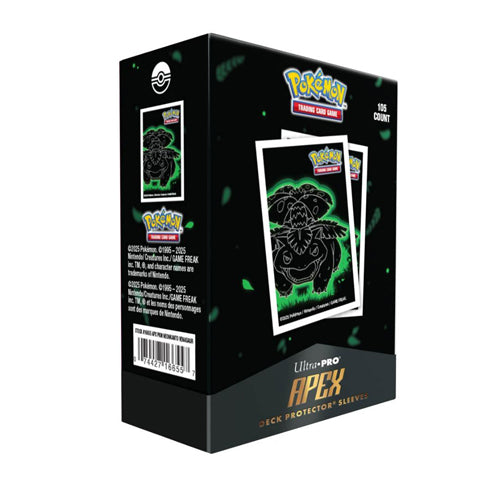 Pokemon Neon Kanto Apex Deck Protector Sleeves - Venusaur (105ct)