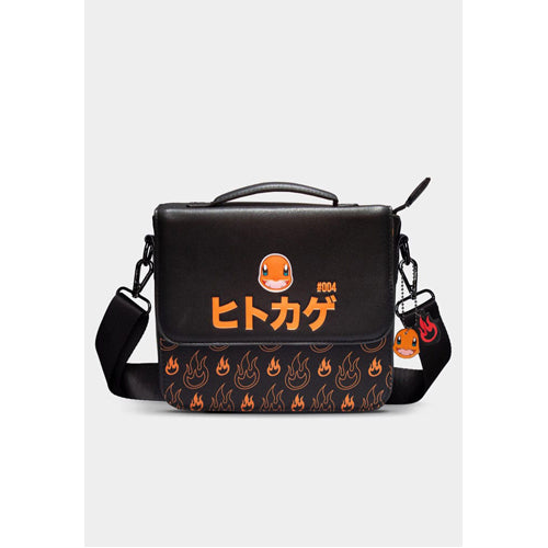 Pokemon PU Leather Messenger Bag Charmander