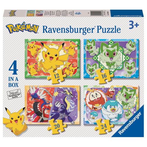 Pokemon Puzzle - 4 in a Box