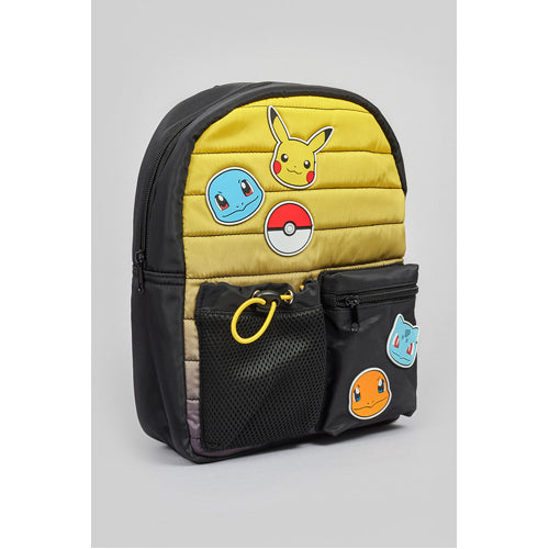 Pokemon Quilted Soft Nylon Backpack