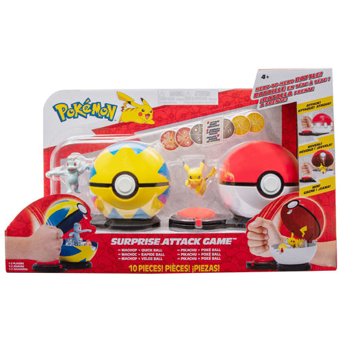 Pokemon Surprise Attack: Pikachu vs Machop