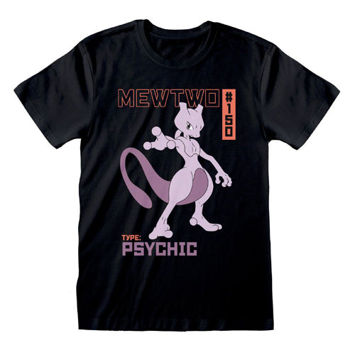 Pokemon T-Shirt Mewtwo Size S