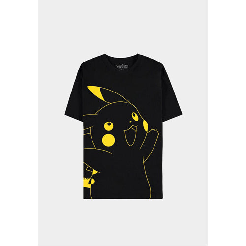 Pokemon T-Shirt Pikachu Outline Size L