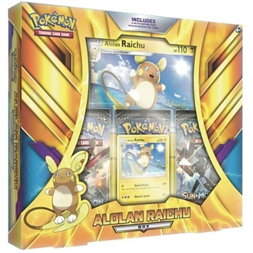 Pokemon TCG: Alolan Raichu Box
