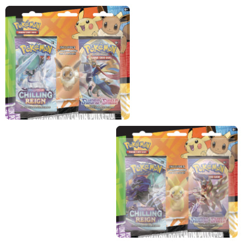 Pokemon TCG: Back to School Eraser Blister 2 Set