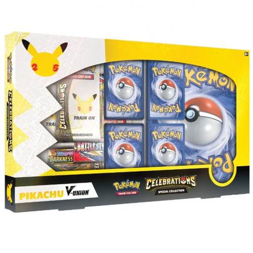 Pokemon TCG: Celebrations Special Collection Pikachu V- Union