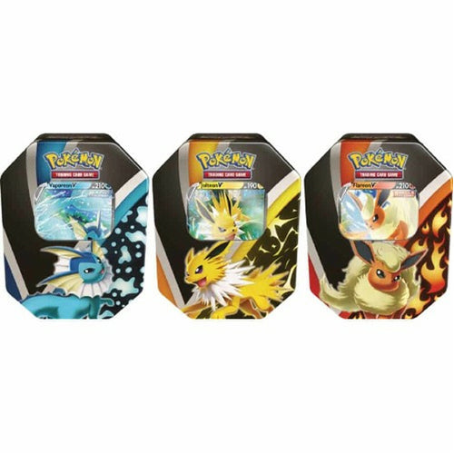 Pokemon TCG: Eevee Evolutions Tin (Fall 2021) - 3 Set