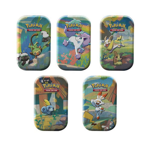 Pokemon TCG: Galar Pals Mini Tin - 5 Set