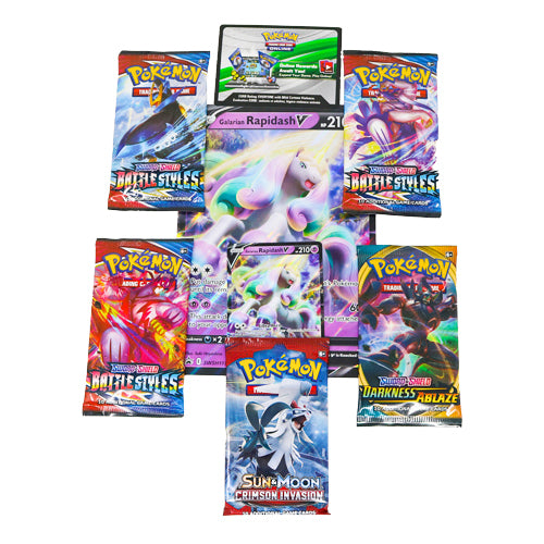 Pokemon TCG: Galarian Rapidash V Box