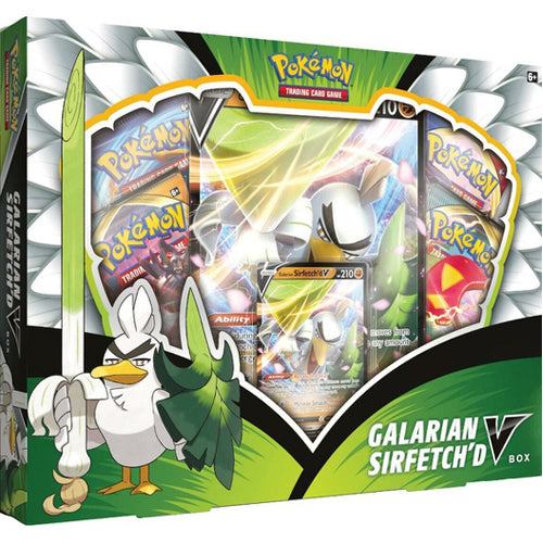 Pokemon TCG: Galarian Sirfetch'd V Box