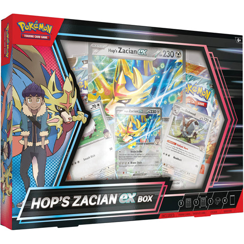 Pokemon TCG: Hop's Zacian ex Box