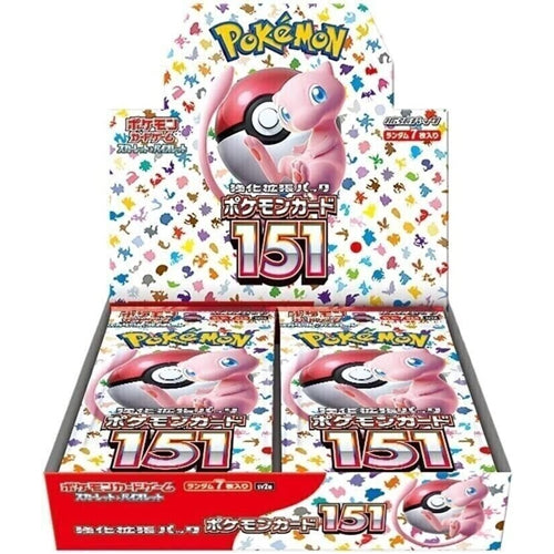 Pokemon TCG: JAPANESE Pokemon 151 sv2a - Booster Box | Zatu Games