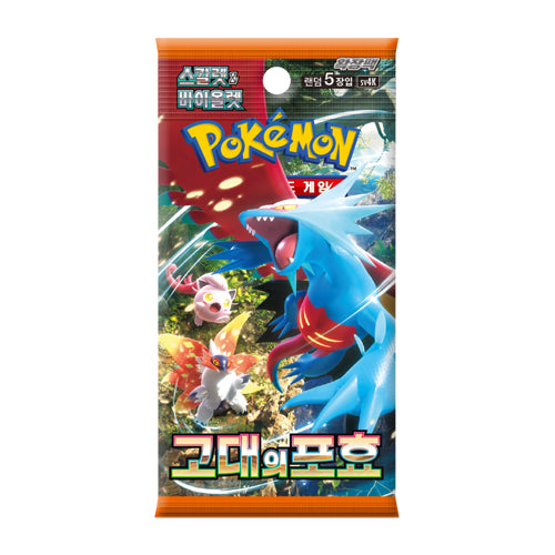 Pokemon TCG: KOREAN sv4K Ancient Roar - Booster Pack