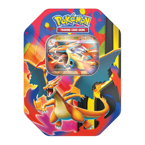 Pokemon TCG: Mega Charizard Y ex Tin | Zatu Games Pokemon TCG: Mega Charizard Y ex Tin | Zatu Games