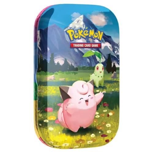 Pokemon TCG: Mega Evolution Ascended Heroes - Mini Tin - Clefairy & Chikorita