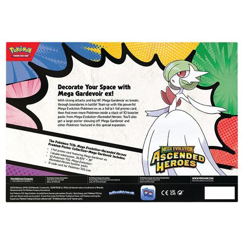 Pokemon TCG: Mega Evolution Ascended Heroes - Premium Poster Collectio | Zatu Games Pokemon TCG: Mega Evolution Ascended Heroes - Premium Poster Collectio | Zatu Games