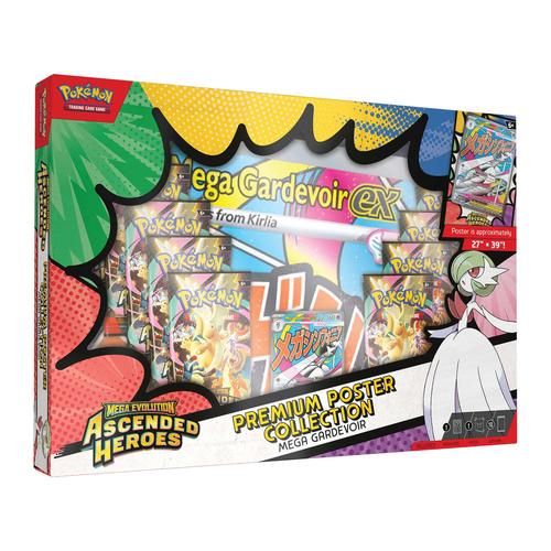 Pokemon TCG: Mega Evolution Ascended Heroes - Premium Poster Collection - Mega Gardevoir