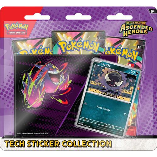 Mega Evolution Ascended Heroes ゴース ポケモン Pokemon TCG: Mega Evolution Ascended Heroes - Tech Sticker