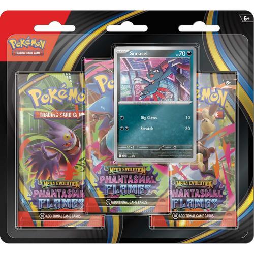 Pokemon TCG: Mega Evolution Phantasmal Flames - Triple Blister - Sneasel