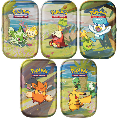 Pokemon TCG: Scarlet & Violet - Paldea Friends Mini Tins - 5 Set