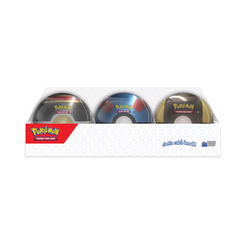 pokemon pokeball booster packs Pokemon TCG: Poke ball Tin Bundle - 3 Pack