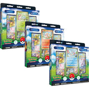 Pokemon TCG: Pokemon GO Pin Collection Bulbasaur, Charmander and Squirtle - 3 Set