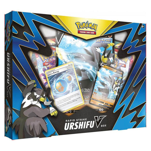 Pokemon TCG: Rapid Strike Urshifu V Box - Blue