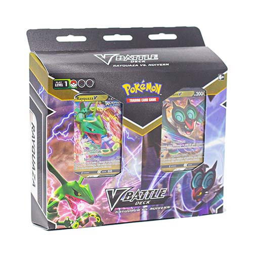 Pokemon TCG: Rayquaza V vs Noivern V Battle Deck Bundle