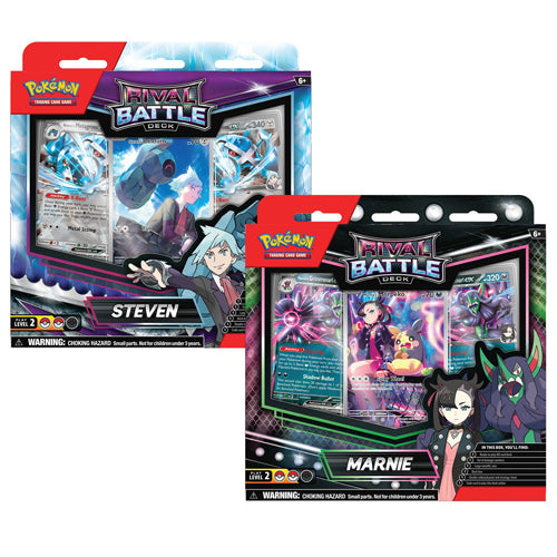 Pokemon TCG: Rival Battle Decks - Steven + Marnie - 2 Set