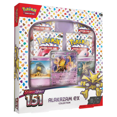 pokemon trading card games scarlet & violet 3.5 -151 Pokemon TCG: Scarlet & Violet 151 - Alakazam ex Collection