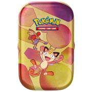 Pokemon TCG: Scarlet & Violet 3.5: 151 – Mini Tin - Meowth & Hitmonchan