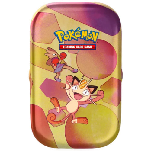 Pokemon TCG: Scarlet & Violet 3.5: 151 – Mini Tin - Meowth & Hitmonchan