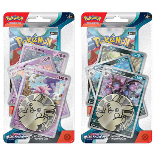 Pokemon TCG: Scarlet & Violet 4 - Paradox Rift - Premium Checklane Pack