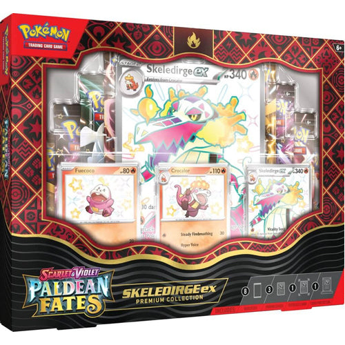 Pokemon TCG: Scarlet & Violet 4.5 Paldean Fates Premium Collection - Skeledirge