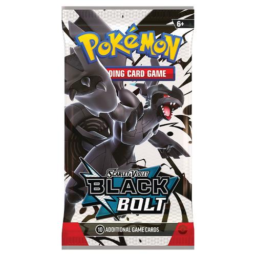 pokemon booster box scarlet and violet Pokemon TCG: Scarlet & Violet - Black Bolt - Booster Pack