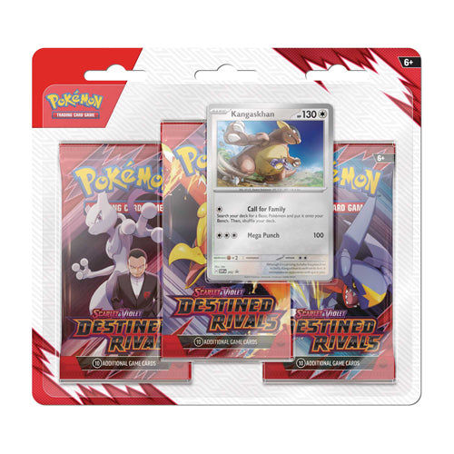 Pokemon TCG: Scarlet & Violet - Destined Rivals - Triple Blister - Kangaskhan