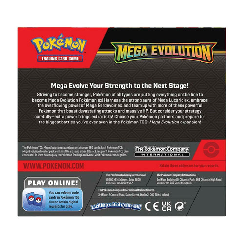 Pokemon TCG: Mega Evolution - Booster Box | Zatu Games Pokemon TCG: Mega Evolution - Booster Box | Zatu Games