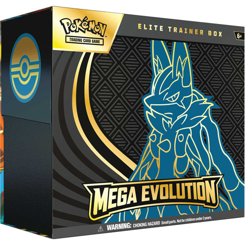 Pokemon TCG: Scarlet & Violet - Mega Evolution - Elite Trainer Box - Lucario