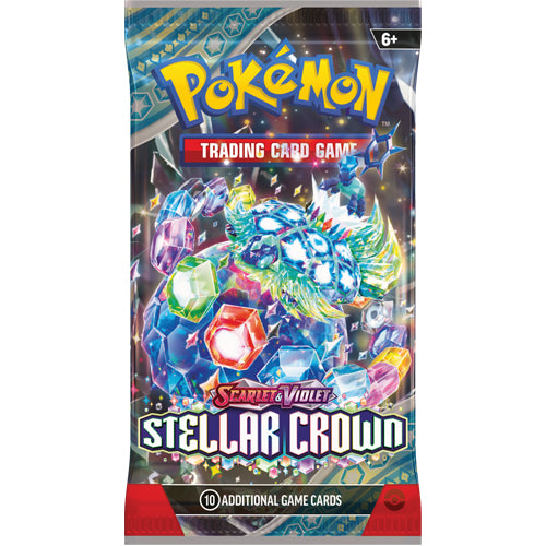 Pokemon TCG: Scarlet & Violet - Stellar Crown - Booster Pack | Zatu Games Pokemon TCG: Scarlet & Violet - Stellar Crown - Booster Pack | Zatu Games
