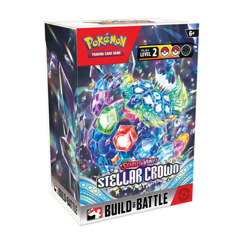 Pokemon TCG: Scarlet & Violet - Stellar Crown - Build and Battle Box