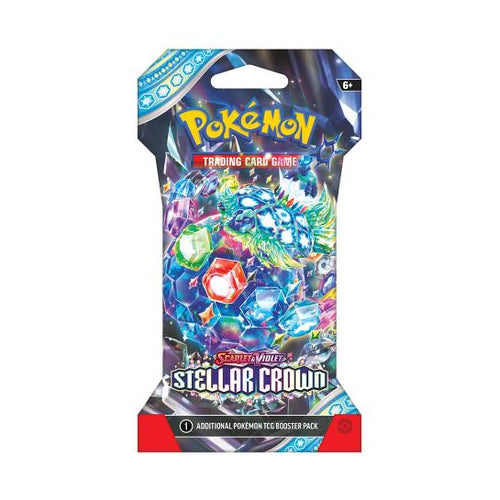 Pokemon TCG: Scarlet & Violet - Stellar Crown - Sleeved Booster Pack