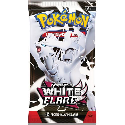 opening a legendary treasures booster box Pokemon TCG: Scarlet & Violet - White Flare - Booster Pack