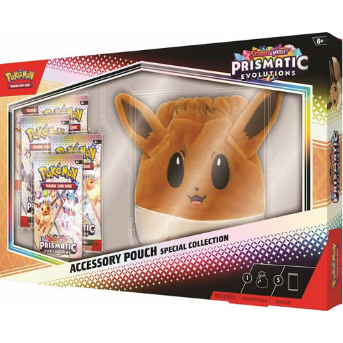 Pokémon TCG: Scarlet & Violet  Prismatic Evolutions - Accessory Pouch Special Collection